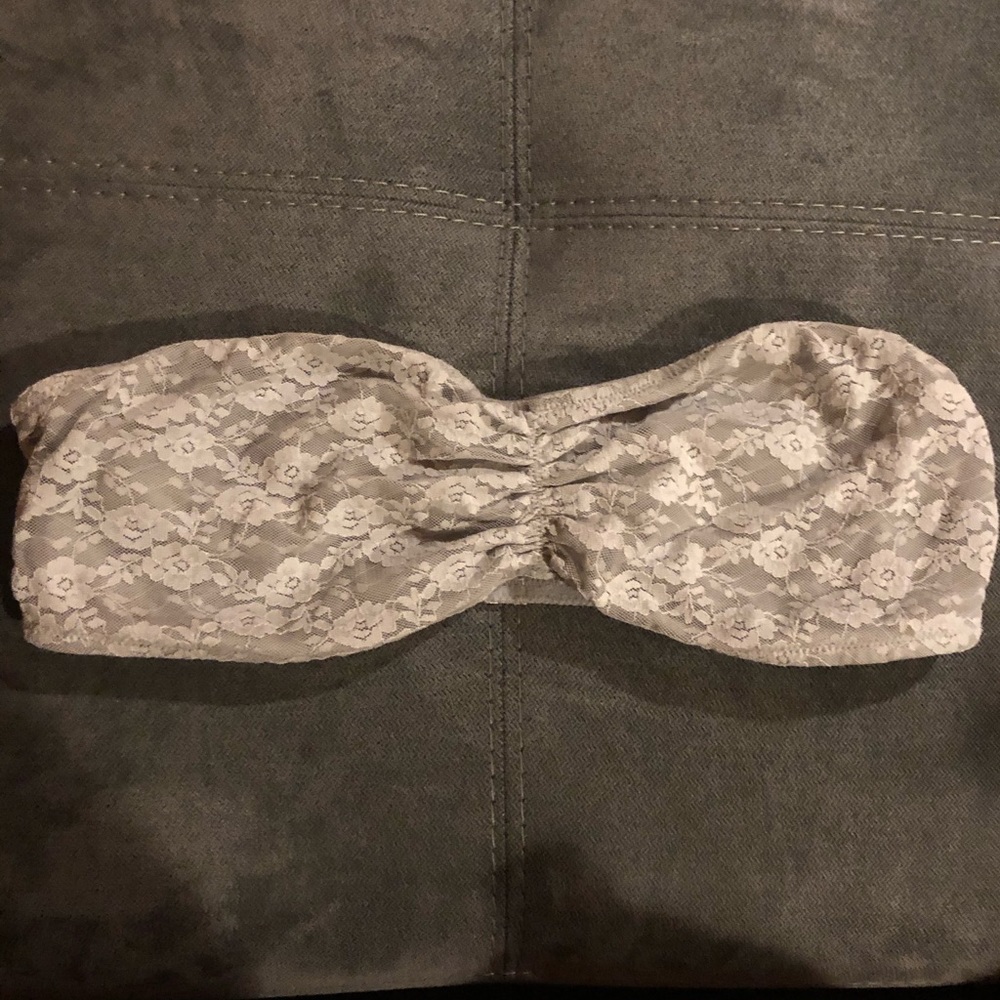 Victoria’s Secret PINK gray bandeau